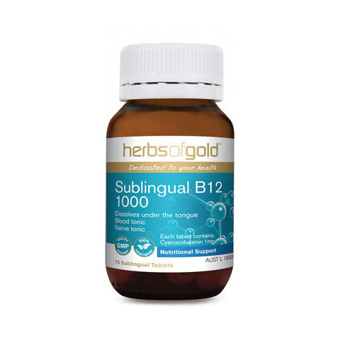 Herbs of Gold Sublingual B12