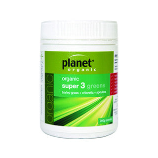 Planet Organic Super 3 Greens Powder